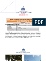 1-Informe Semanal de Techados-Ing Ezequiel Florian Florian, Barahona