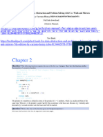 Solution Manual For Data Abstraction and Problem Solving With C Walls and Mirrors 7th Edition by Carrano Henry ISBN 0134463978 9780134463971