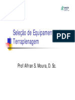 Aula 06 - Seleção de Equipamentos de Terraplenagem