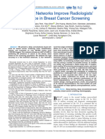 Deep Neural Networks Improve Radiologists Performance in Breast Cancer Screening