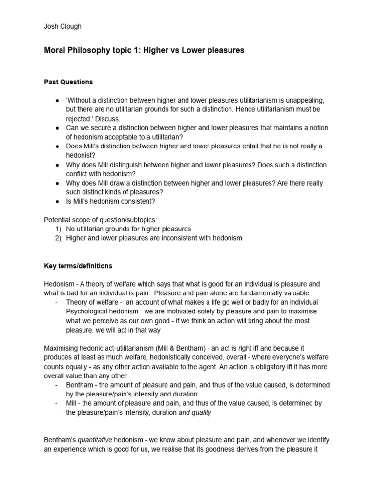 1REVISION topic_ higher and lower pleasures (1) PDF