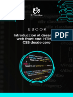 Ebook Introducción Al Desarrollo Web Front End HTML y CSS Desde Cero