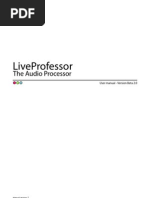 Live Professor Manual