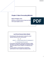 Chapter 5 - Basic Forecasting Method - 2023