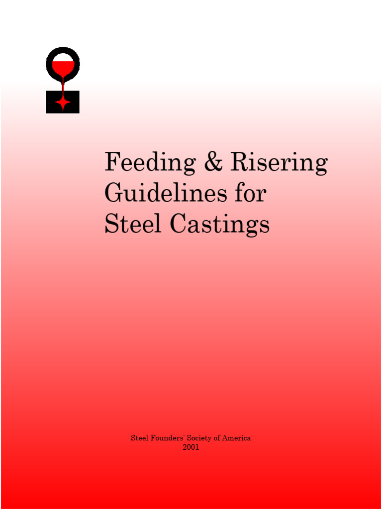 Steel Casting Riser Guidelines 2001 | PDF | Casting | Foundry
