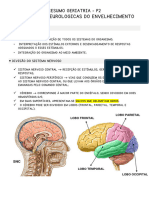 Resumo Geriatria p2 - Sistema Nervoso