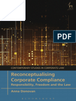 (Contemporary Studies in Corporate Law) Anna Donovan - Reconceptualising Corporate Compliance - Responsibility, Freedom and The Law-Hart Publishing (2021)