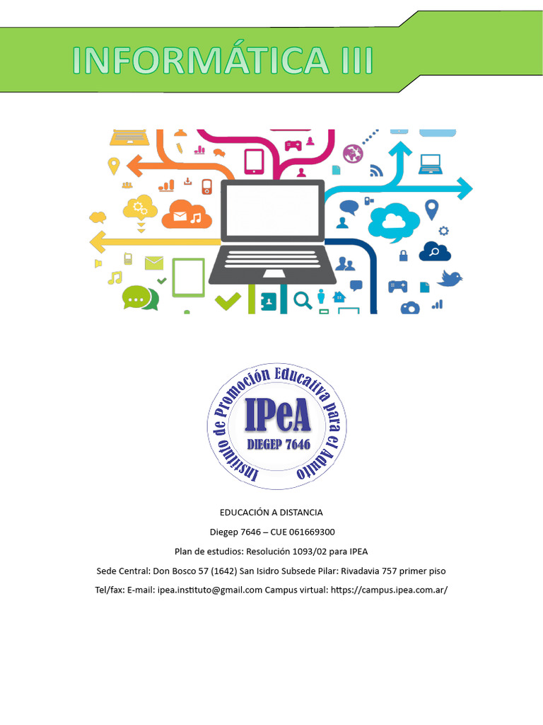 Libro de Informática 3 IPEA Nuevo | PDF