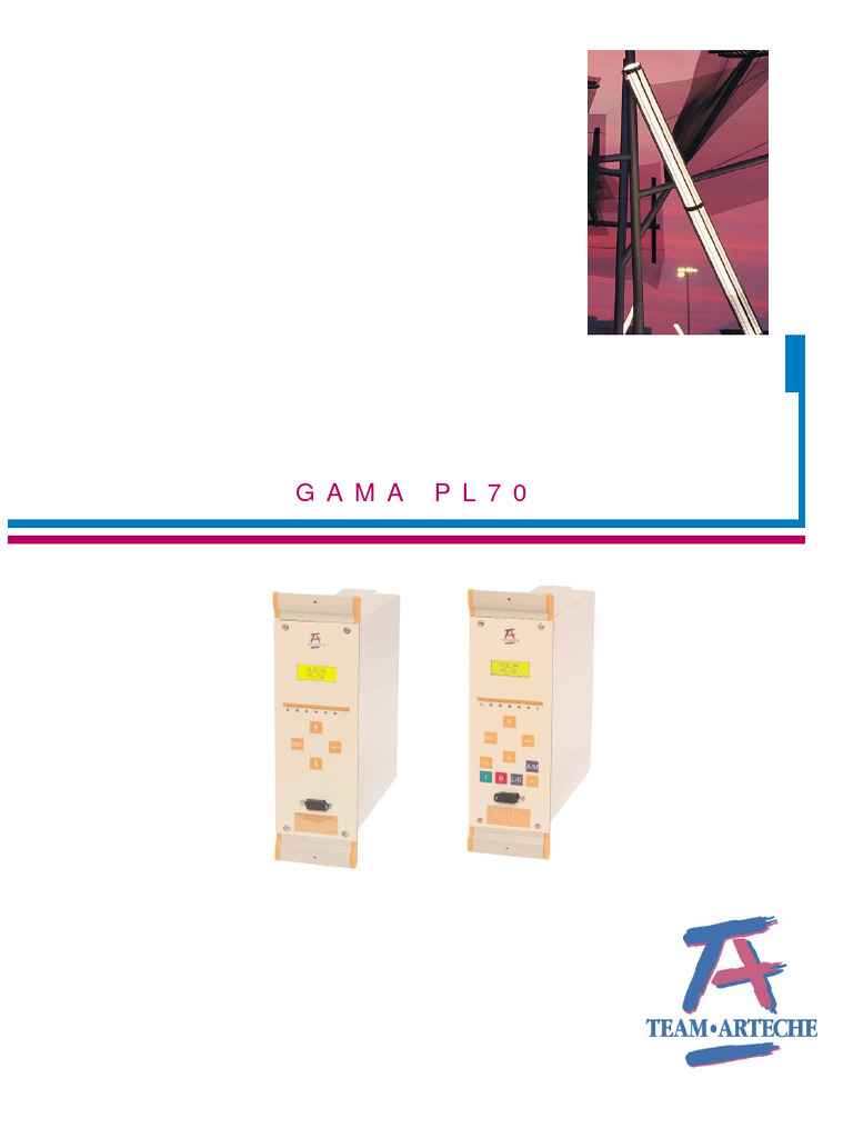 Relés de Protección PL70: Funciones y Aplicaciones | PDF