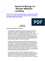 Biology 1st Edition Brooker Solutions Manual 1