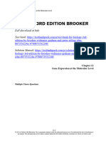 Biology 3rd Edition Brooker Test Bank 1