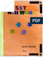 SSC Holiday Homework by Daksh Sachdev