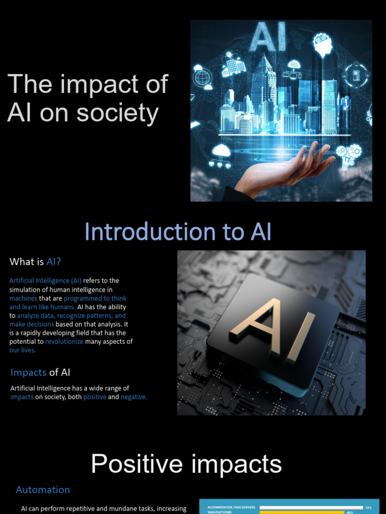 The Impact Of Ai On Society 1 Pdf