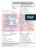 DPP-1 Order of An Element