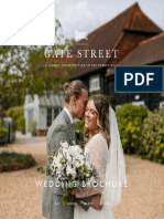 Gate Street Wedding Brochure