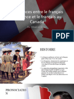 Différences Entre Le Français en France Et Le