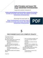 Human Heredity Principles and Issues 11th Edition Cummings Solutions Manual 1