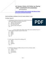 Earth System History 4th Edition Stanley Test Bank 1