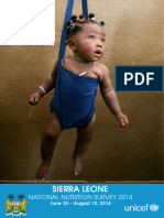 Sierra Leone National Nutrition Survey 2014