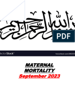 Mortality Sep