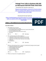 Human Physiology From Cells To Systems 8th Edition Lauralee Sherwood Test Bank 1