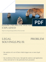 Legal Problem Solving