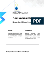 Modul 4 Kombis 2021 Komunikasi Bisnis Lintas Budaya