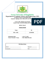 Green University of Bangladesh: Department of Computer Science and Engineering (CSE)