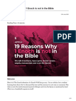 1c15.co - Uk-19 Reasons Why 1 Enoch Is Not in The Bible