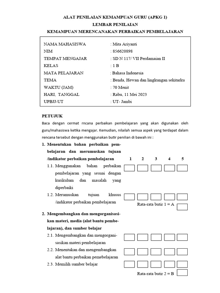 Apkg PTK | PDF