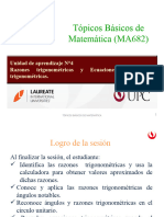 4.1 Razones Trigonométricas y Ecuaciones Trigonométricas