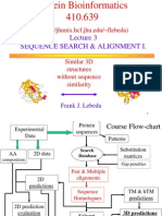 Sequence Search and Alignment