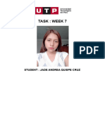 Task Week 7 - Jade Andrea Quispe Cruz