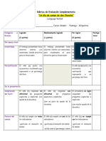 Rubrica Lectura Complemetaria K