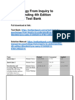 Psychology From Inquiry To Understanding 4th Edition Lilienfeld Test Bank 1