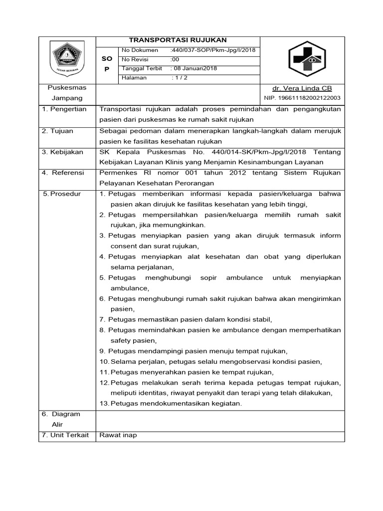 7 10 3 1 sop transportasi rujukan pdf