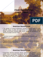 American Romanticism - Notes and Characteristics