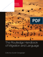 Suresh Canagarajah - The Routledge Handbook of Migration and Language (2017, Routledge) - libgen.li