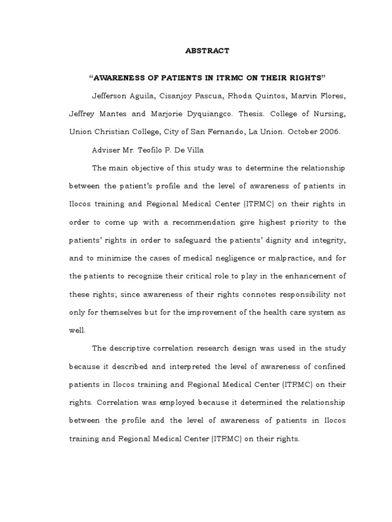 Abstract Patient Health Care