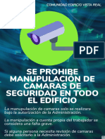 Afiche Camaras Vista Real