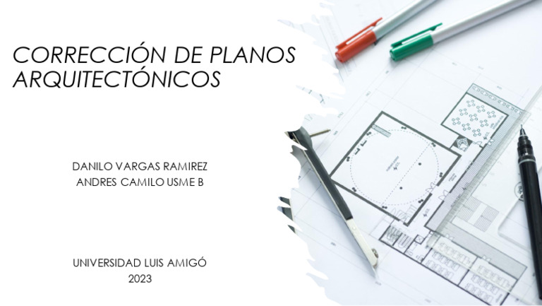 Correccion planos arq (1) | PDF