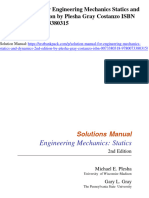 Solution Manual For Engineering Mechanics Statics and Dynamics 2nd Edition by Plesha Gray Costanzo ISBN 0073380318 9780073380315