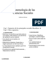 Epistemología de Las Ciencias Sociales, Briones