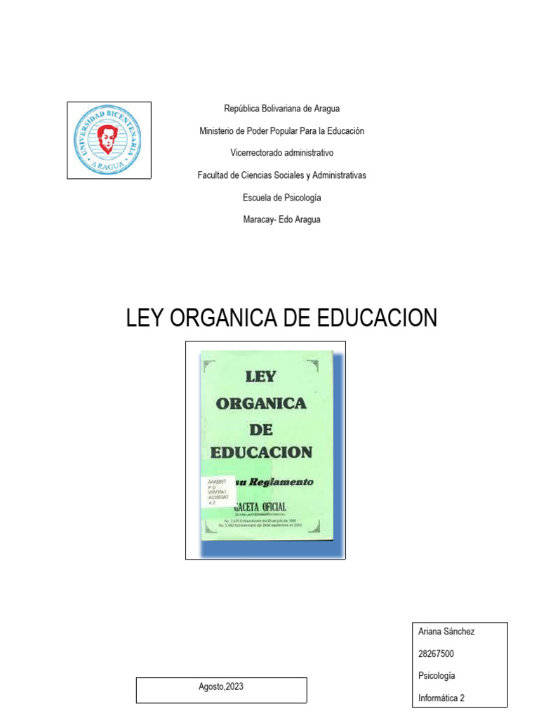 analisis-ley-organica-de-educacion-pdf-derechos-humanos-estado
