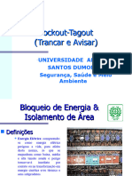 Bloqueio de Energia e Isolamento de Área