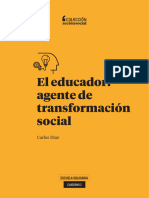 El Educador Como Transformador Social