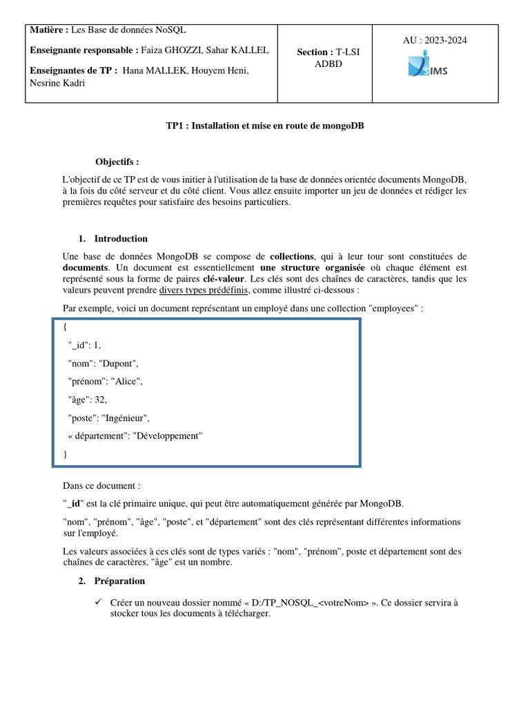 TP 1 | PDF