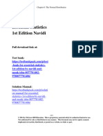 Essential Statistics 1st Edition Navidi Solutions Manual 1