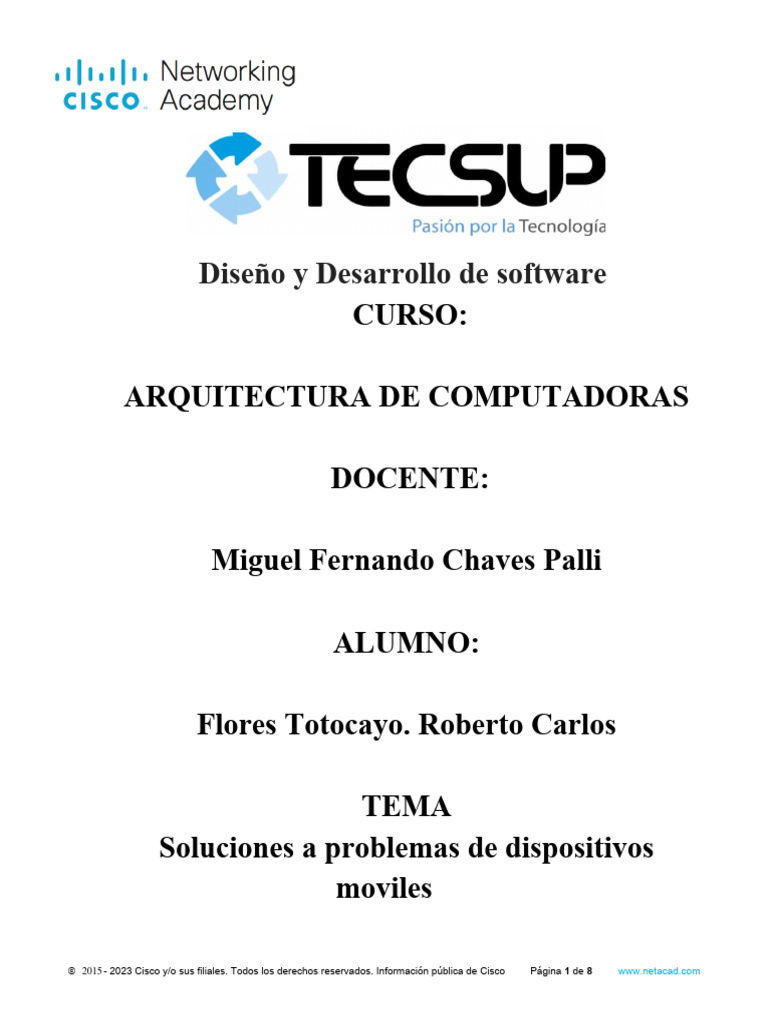 Soluciones a Problemas de Dispositivos Móviles | PDF