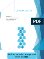 Requisitos para Un SST: Integrantes Canchanya de La Cruz Brayan Yarin Huaranga Nilton Ponce Rojas Daniel